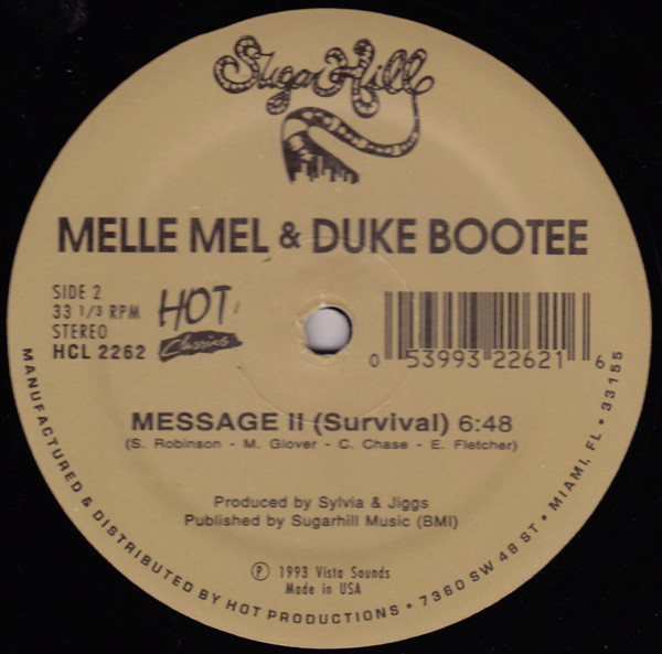 Melle Mel Message II (Survival)